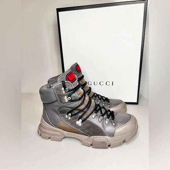 Gucci Flashtrek Sega High Top Men’sBoots Size 10